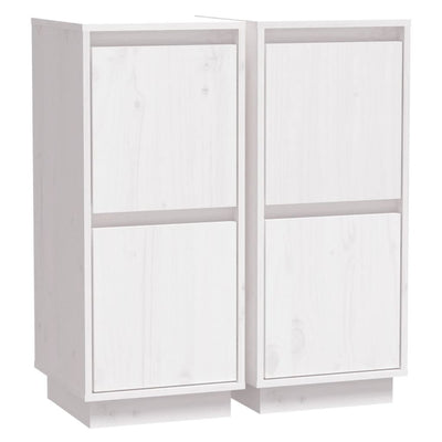 Valkoinen senkit Jacoby 31,5x34x75cm (2 kpl mänty)