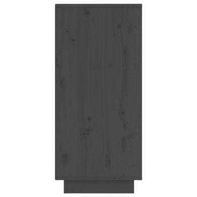 Senkit 2 kpl harmaa 31,5x34x75 cm täysi mänty