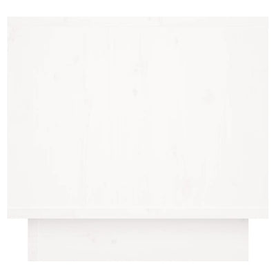 Valkoinen yöpöydät Alphonsine 35x34x32cm (2 kpl mänty)