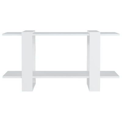 Valkoinen kirjahylly Claris 100x30x51cm (puinen)