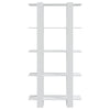 Valkoinen kirjahylly/tilanjakaja Margarin 80x30x160cm (puinen)