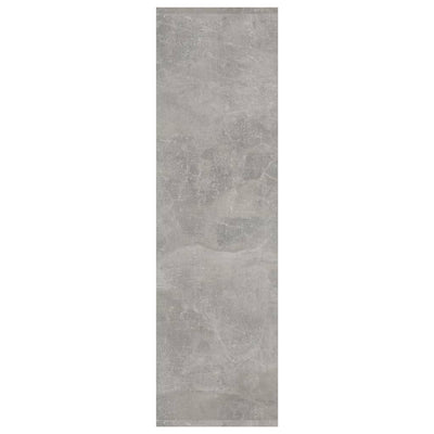 Kirjahylly/tilanjakaja betoninharmaa 40x30x103 cm tekninen puu