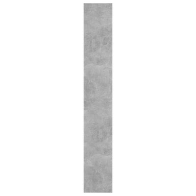 Kirjahylly/tilanjakaja betoninharmaa 60x30x198 cm
