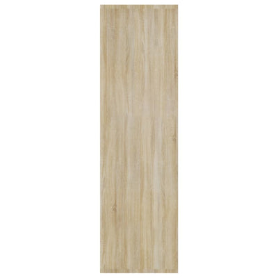 Kirjahylly/tilanjakaja Sonoma-tammi 80x30x103 cm tekninen puu