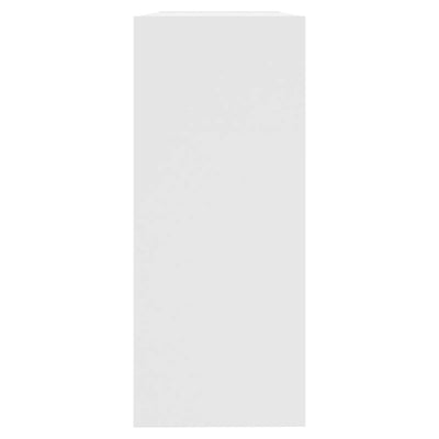 Kirjahylly/tilanjakaja valkoinen 100x30x72 cm