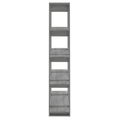 Kirjahylly/tilanjakaja harmaa Sonoma 100x30x160 cm