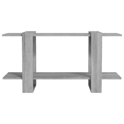 Kirjahylly harmaa Sonoma 100x30x51 cm tekninen puu