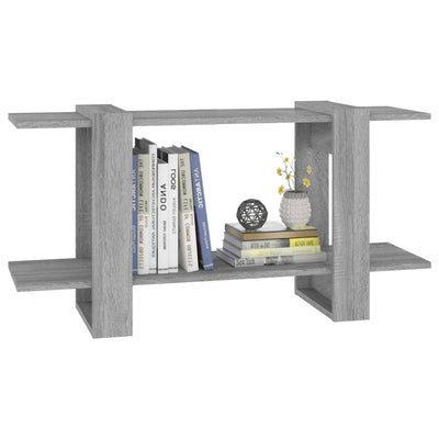 Kirjahylly harmaa Sonoma 100x30x51 cm tekninen puu