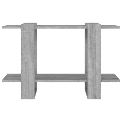 Kirjahylly/tilanjakaja harmaa Sonoma 80x30x51 cm