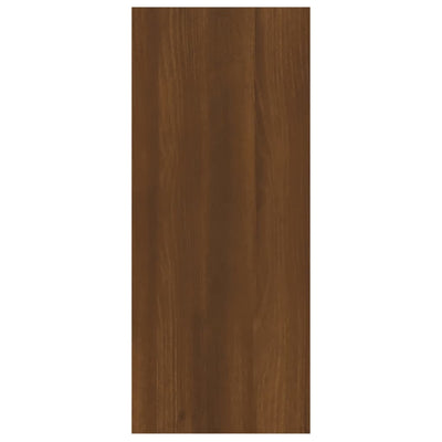 Kirjahylly/tilanjakaja ruskea tammi 60x30x72 cm