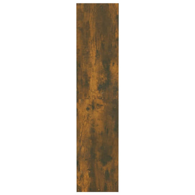 Kirjahylly/tilanjakaja savutammi 80x30x135 cm tekninen puu