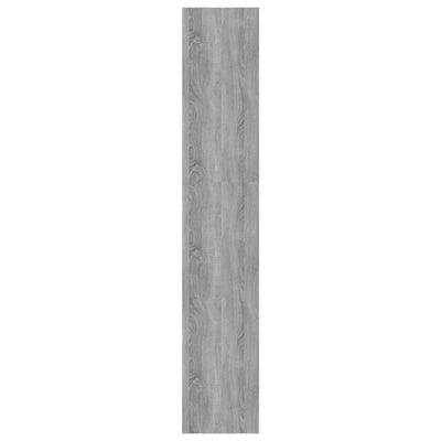 Kirjahylly/tilanjakaja harmaa Sonoma 80x30x166 cm tekninen puu