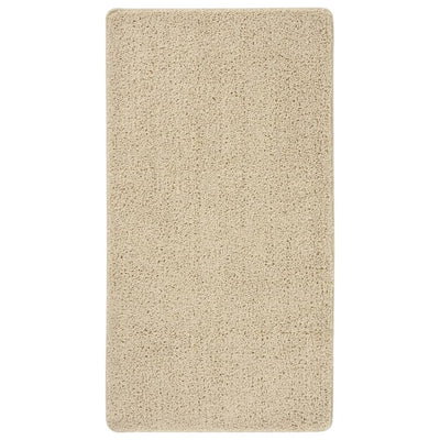 Pörrömatto kerma 80x150 cm liukumaton