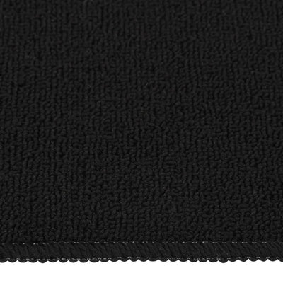 Liukumattomat porrasmatot 15 kpl 75x20 cm musta suorakaide