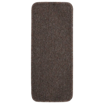 Liukumattomat porrasmatot 15 kpl 60x25 cm ruskea suorakaide