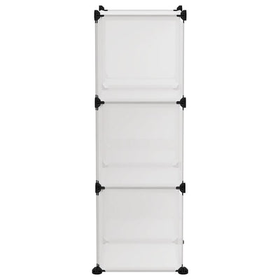 Läpinäkyvä säilytyslokero Aria 6 kuutiolla (pp)