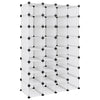 Kenkäteline läpinäkyvä 93x36,5x140 cm PP