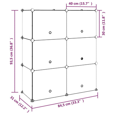 Kenkäteline musta 84,5x31x93,5 cm PP