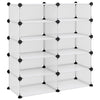 Kenkäteline läpinäkyvä 84x32x88,5 cm PP