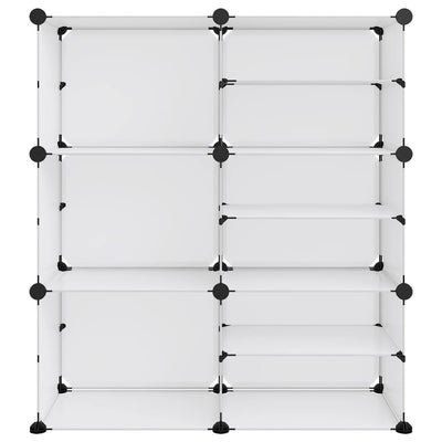 Kenkäteline läpinäkyvä 84x31,5x93 cm PP