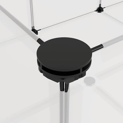 Läpinäkyvä pieneläinhäkki Shekhel 144x74x46,5cm (pp ja teräs)