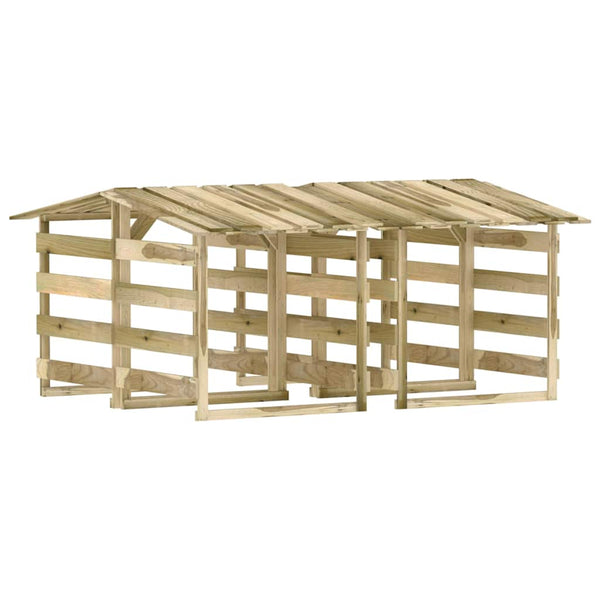 Pergolat katoilla 4 kpl 100x90x100 cm kyllästetty mänty