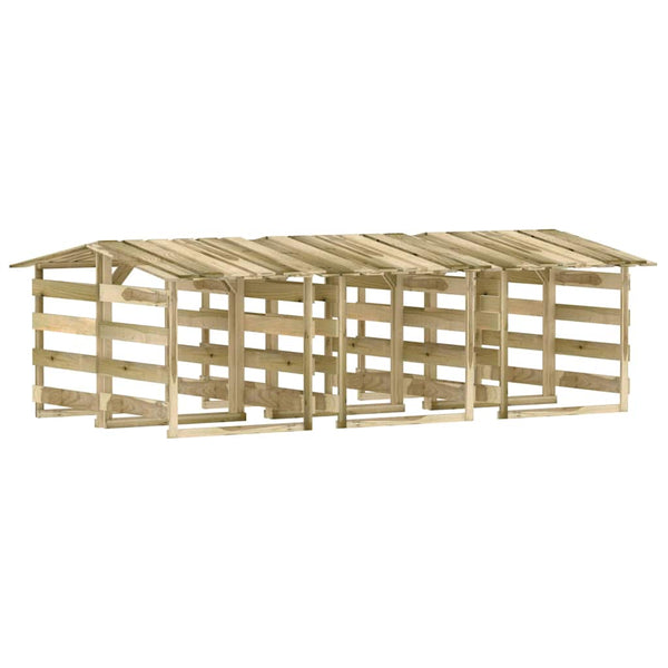 Pergolat katoilla 6 kpl 100x90x100 cm kyllästetty mänty