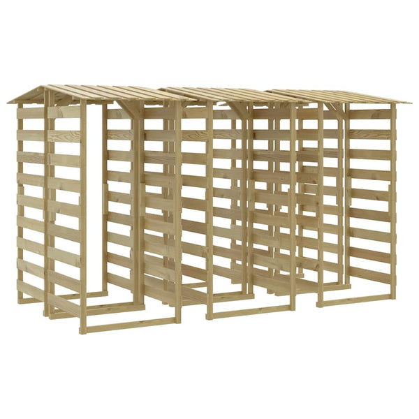 Pergolat katoilla 6 kpl 100x90x200 cm kyllästetty mänty