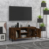 TV-taso metallijaloilla savutammi 103,5x35x50 cm