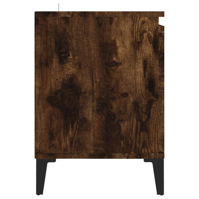 TV-taso metallijaloilla savutammi 103,5x35x50 cm