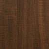 TV-taso metallijaloilla ruskea tammi 103,5x35x50 cm