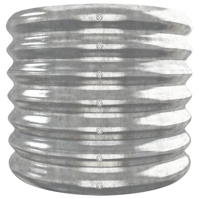 Hopea korotettu kukkalaatikko Trinfa 332x40x36cm (jauhemaalattu teräs)