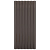 Ruskea kattopaneeli Lorina 80x36cm (36 kpl jauhemaalattu teräs)