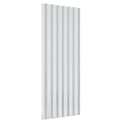 Harmaa kattopaneeli Lorina 100x36cm (12 kpl jauhemaalattu teräs)