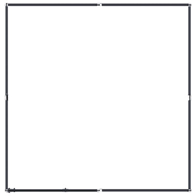 Koiran ulkohäkki teräs 3,69 m²