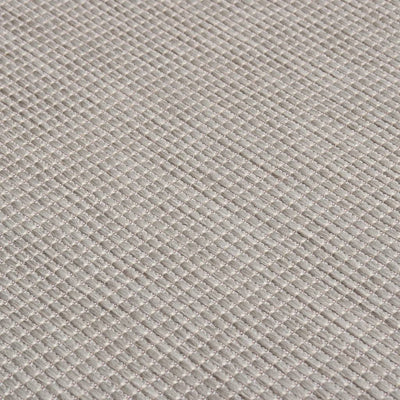 Harmaanruskea ulkomatto flatweave Viland 100x200cm
