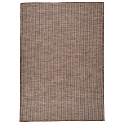 Ulkomatto Flatweave 160x230 cm ruskea