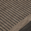 Ulkomatto Flatweave 80x150 cm tummanruskea