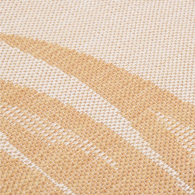 Ulkomatto Flatweave 140x200 cm lehtikuvio
