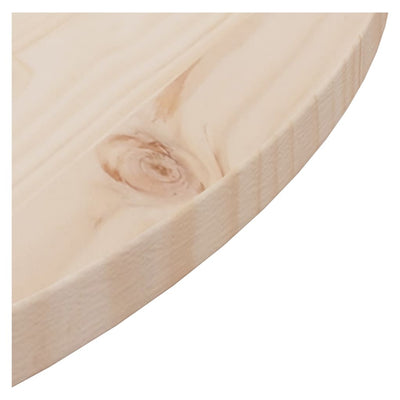 Pöytälevy Ø70x2,5 cm täysi mänty