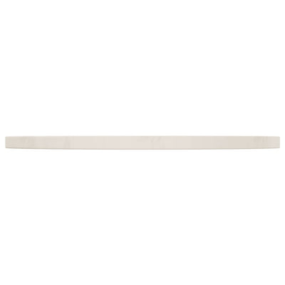 Pöytälevy valkoinen Ø60x2,5 cm täysi mänty