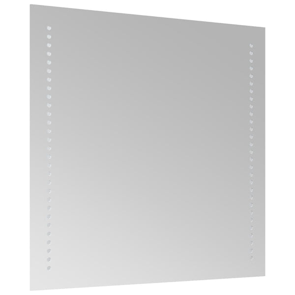 Kylpyhuoneen LED-peili 50x50 cm
