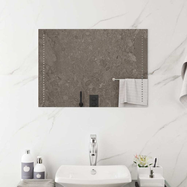 Kylpyhuoneen LED-peili 70x50 cm