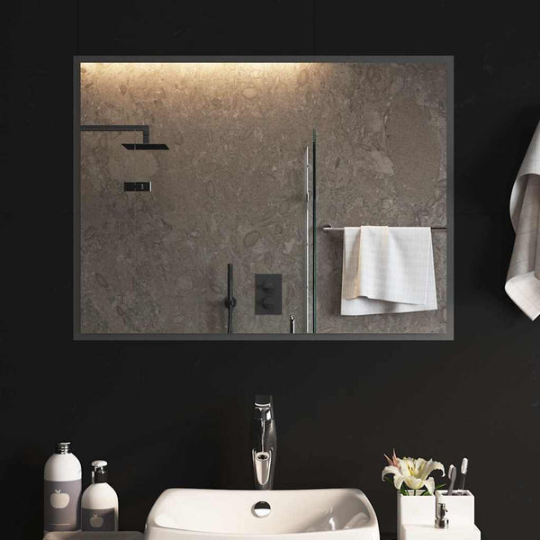Kylpyhuoneen LED-peili 80x60 cm