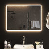Kylpyhuoneen LED-peili 80x60 cm
