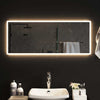 Kylpyhuoneen LED-peili 100x40 cm