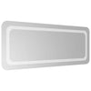 Kylpyhuoneen LED-peili 100x40 cm