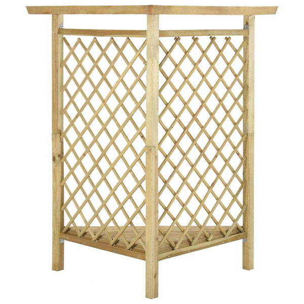 Kulmapergola penkillä 166x81x174 cm kyllästetty mänty