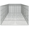 Galvanoitu 5-paneelinen kanihäkki Expl 273x79x54cm (rauta)
