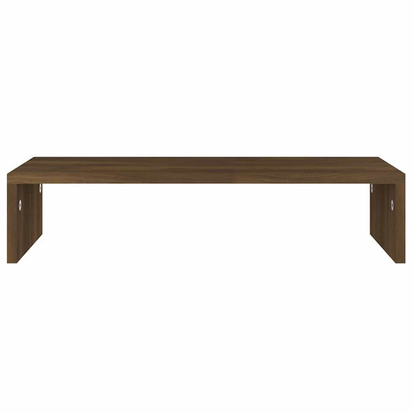 Näyttöteline ruskea tammi 60x23,5x12 cm tekninen puu